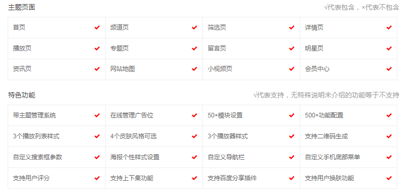 苹果cmsV10超级主题带后台设置多功能主题第三套